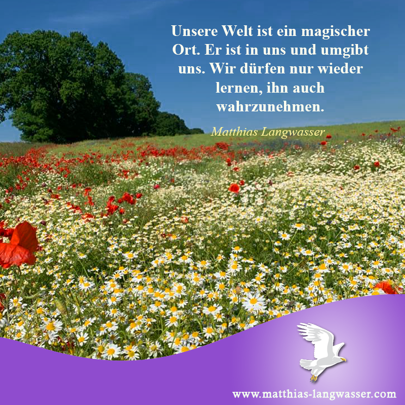 Unsere Welt ist ein magischer Ort